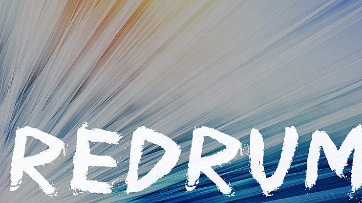 REDRUM Font