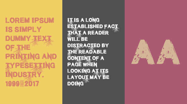 Men of Nihilist Font