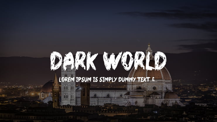 Dark World Font