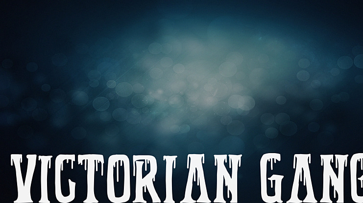 Victorian Gang Font
