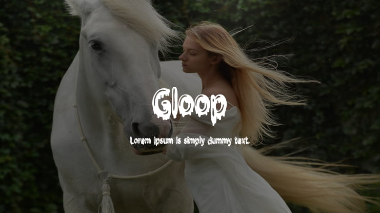 Gloop Font
