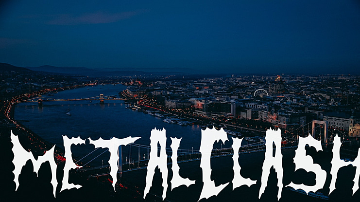 MetalClash Font
