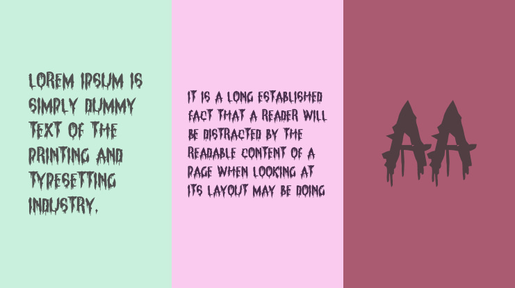 Clarks Summit Panic Font