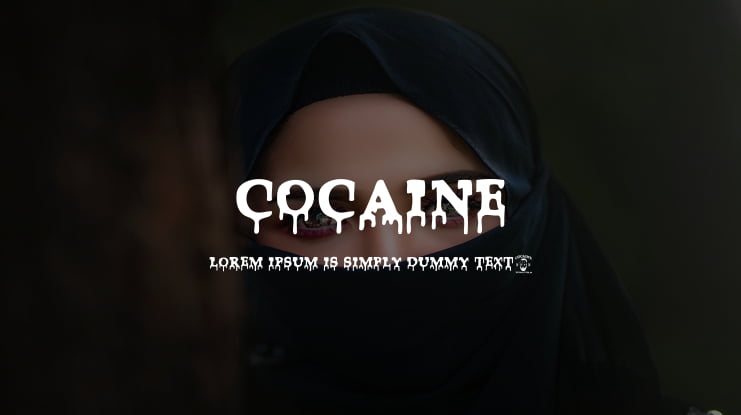 Cocaine Font