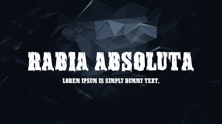 Rabia Absoluta Font