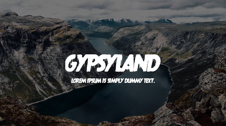gypsyland Font
