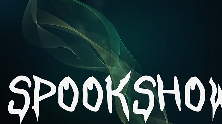 SpookShow Font