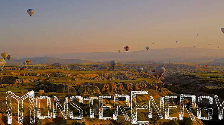 MonsterEnergy Font