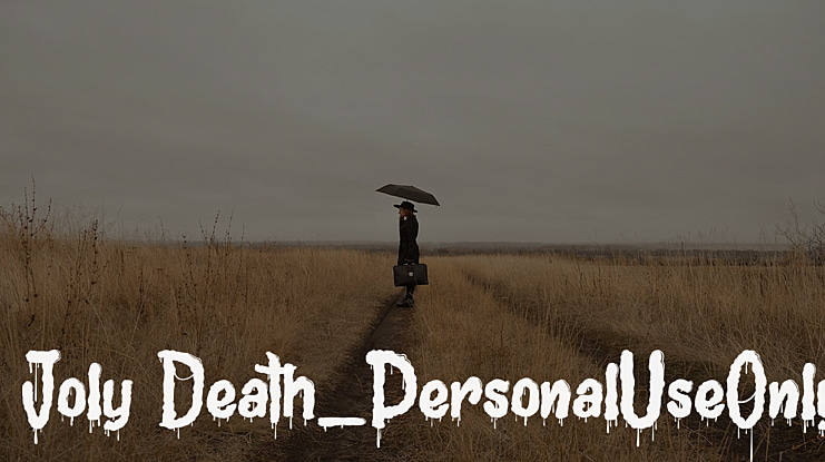 Joly Death_PersonalUseOnly Font