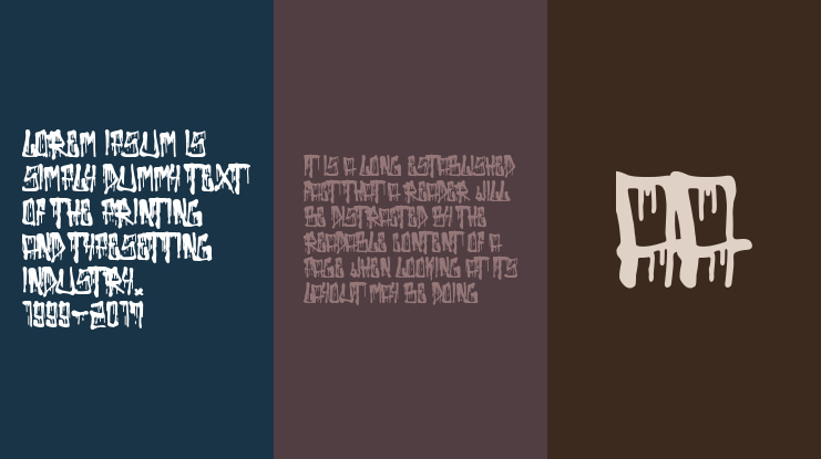 Bad Things Font