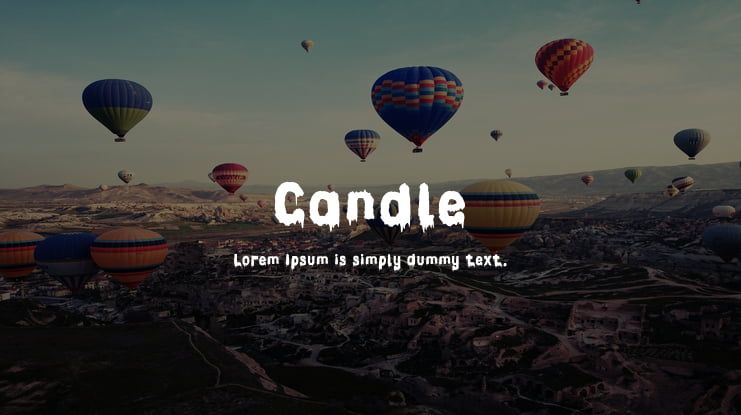 Candle Font Family