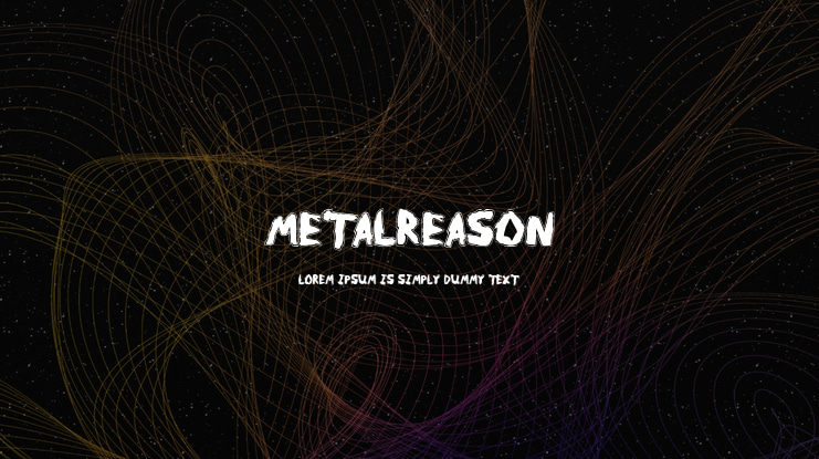MetalReason Font