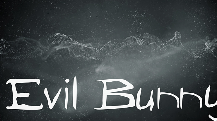 Evil Bunny Font