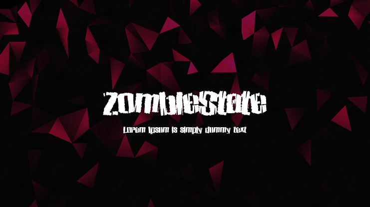 ZombieState Font