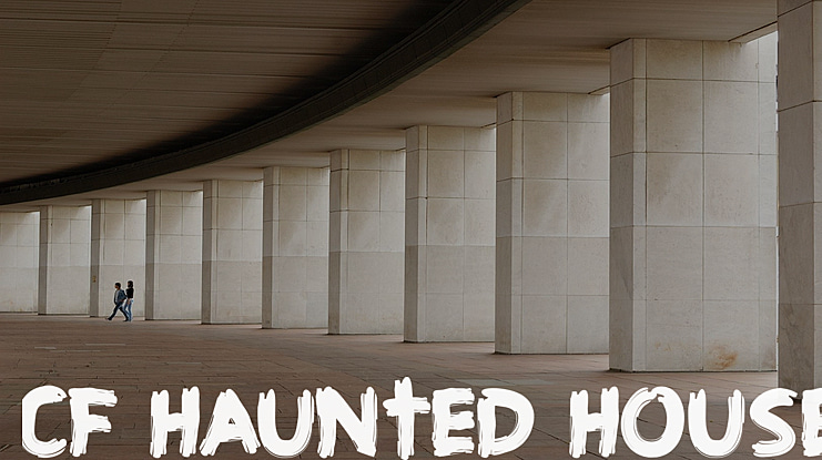 CF Haunted House Font