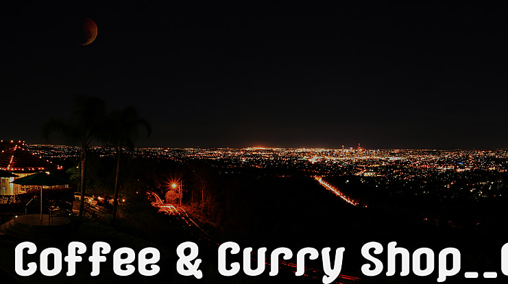 Coffee & Curry Shop G Font