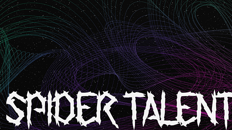 Spider Talent Font