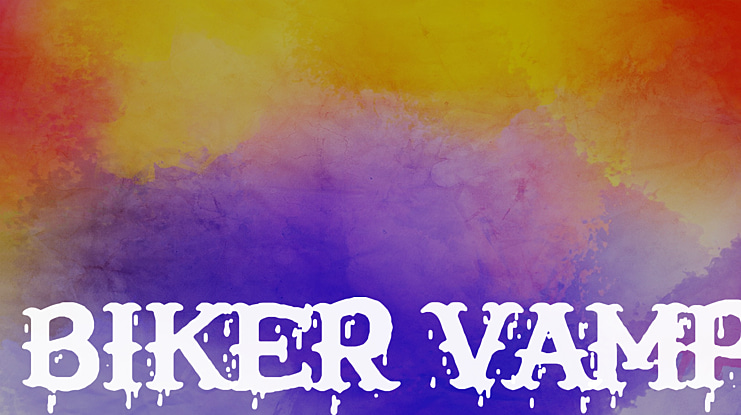 Biker Vamp Font