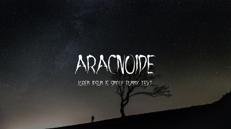aracnoide Font