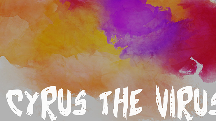 Cyrus the Virus Font Family