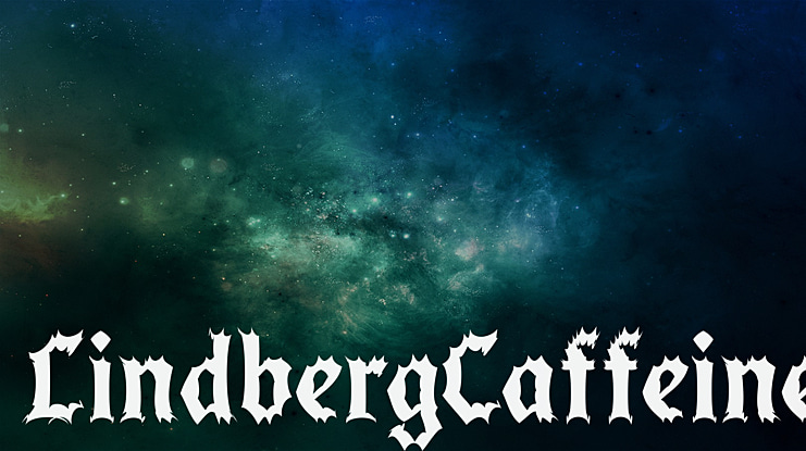 LindbergCaffeine Font