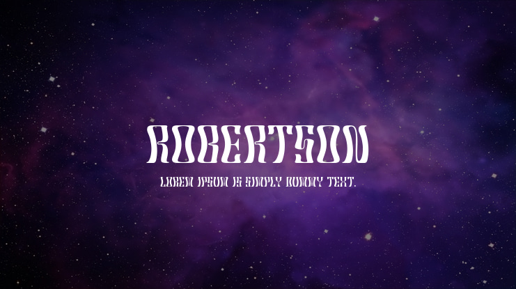 Robertson Font Family