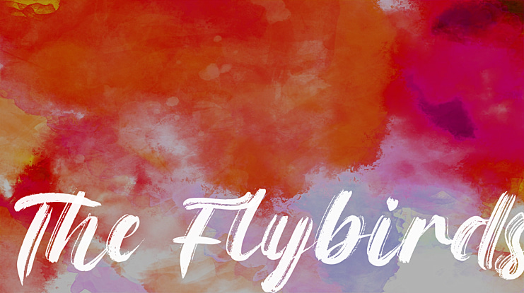 The Flybirds Font