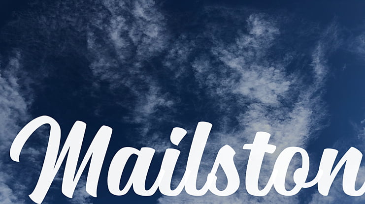 Mailston Font