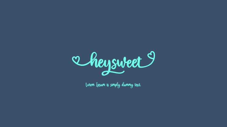 heysweet Font