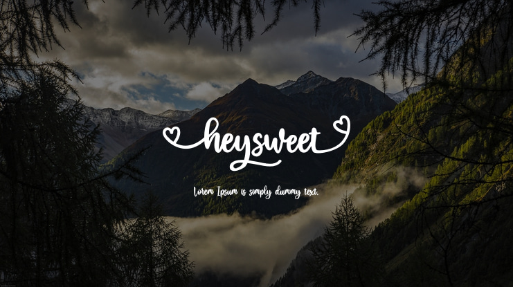 heysweet Font