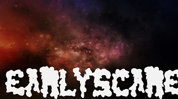 EarlyScare Font