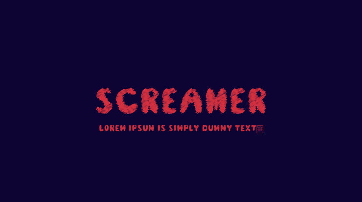Screamer Font
