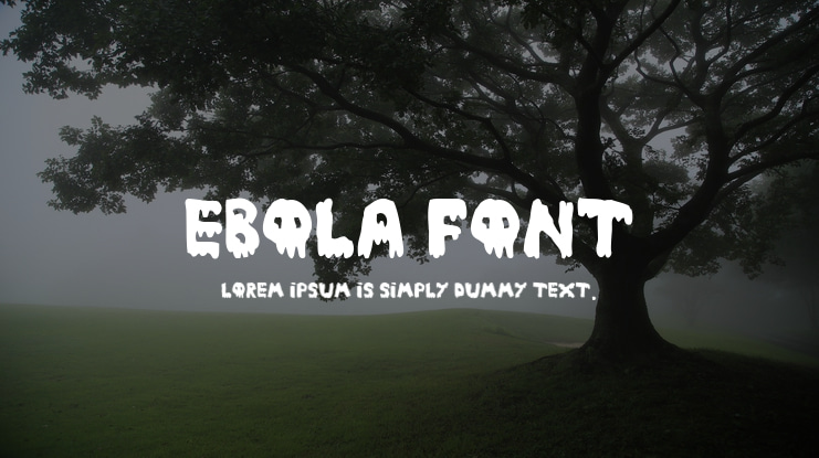 Ebola Font