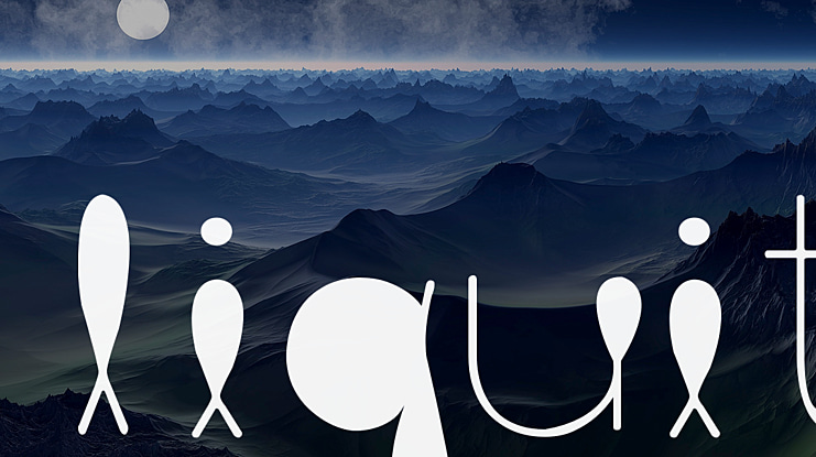 Liquit Colour Font