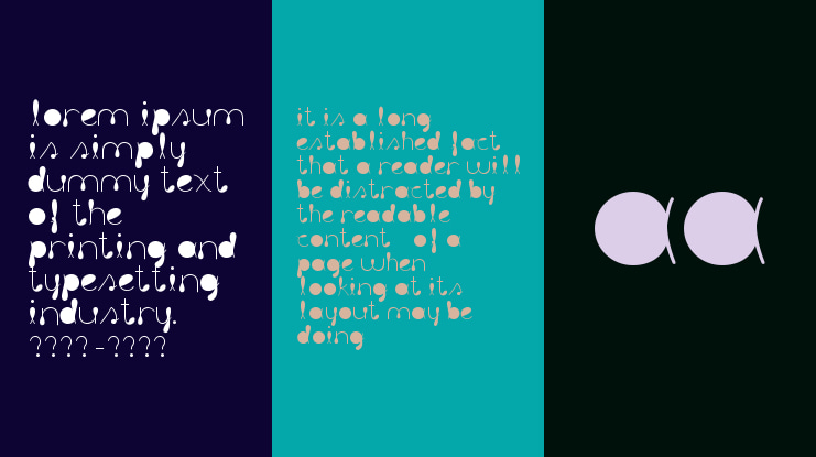 Liquit Colour Font