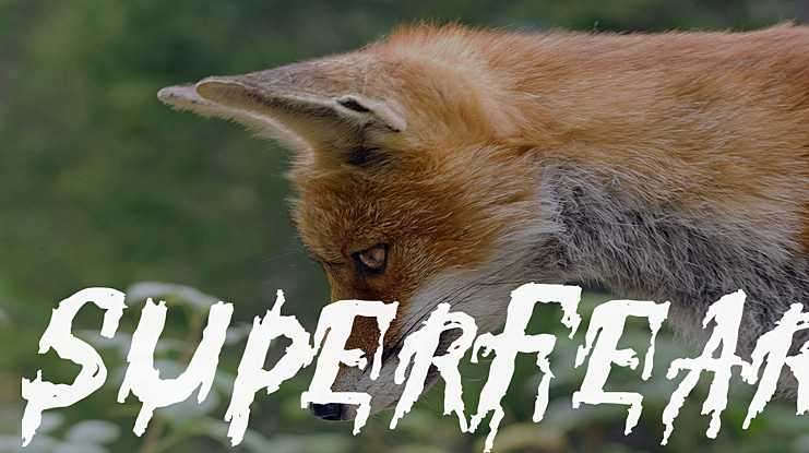 SuperFear Font