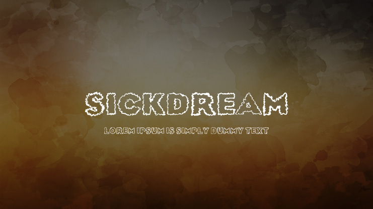 SickDream Font