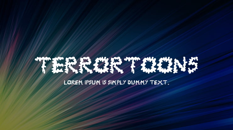 TerrorToons Font