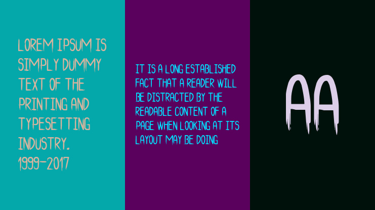 The Bad Times St Font