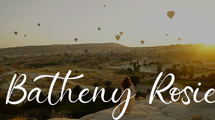 Batheny Rosie Font