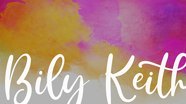 Bily Keith Font