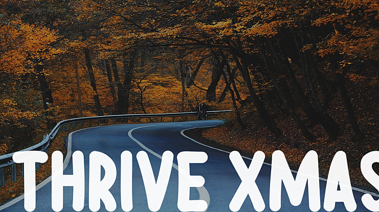 Thrive Xmas Font
