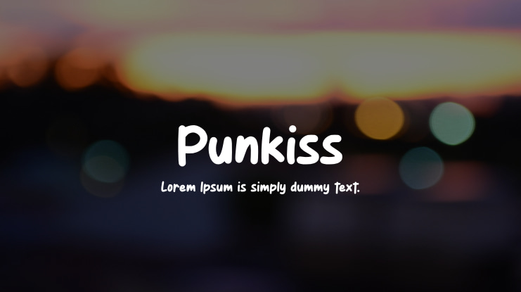 Punkiss Font