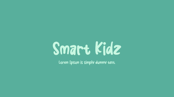 Smart Kidz Font