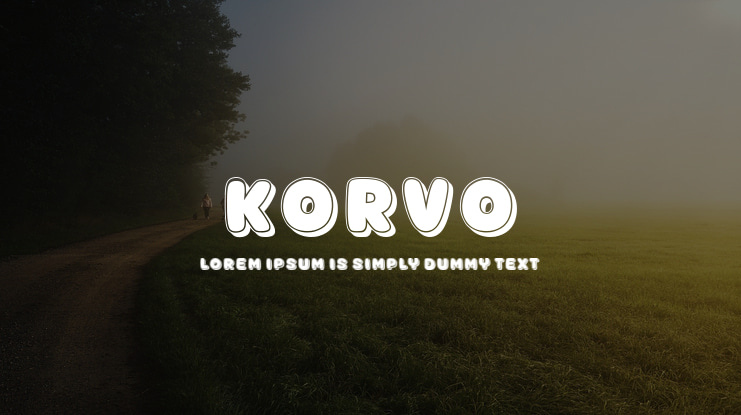 Korvo Font Family
