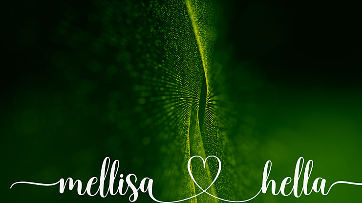 mellisahella Font