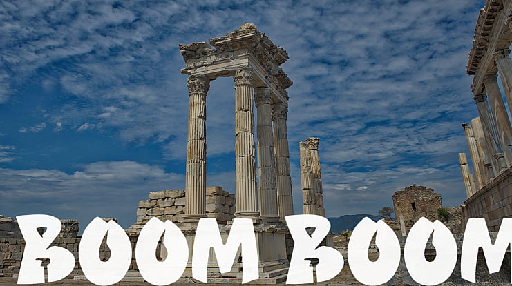 Boom Boom Font Family