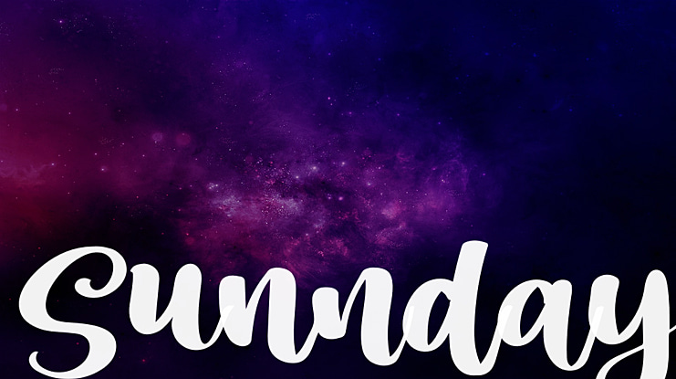Sunnday Font Family