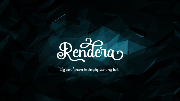 Rendera Font