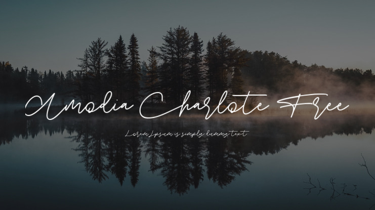 Amodia Charlote Free Font